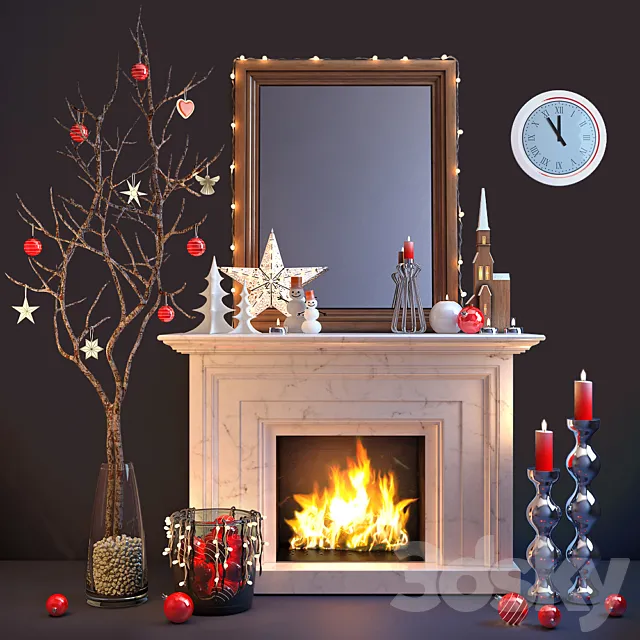 The Christmas Set 3D Model