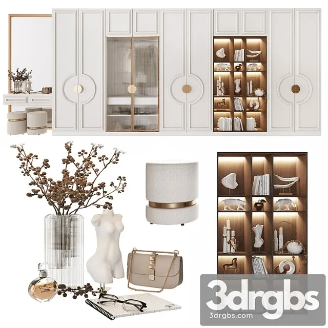 The composition in the hall 111 2 3D Model Download