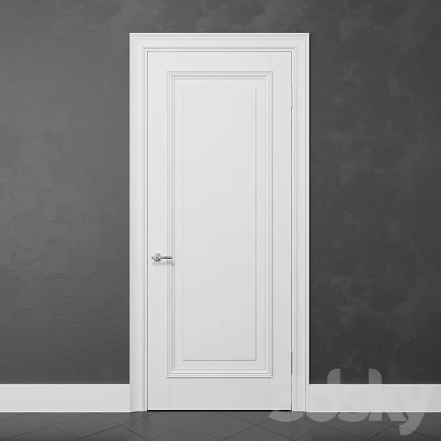 The door is interroom 3D Model