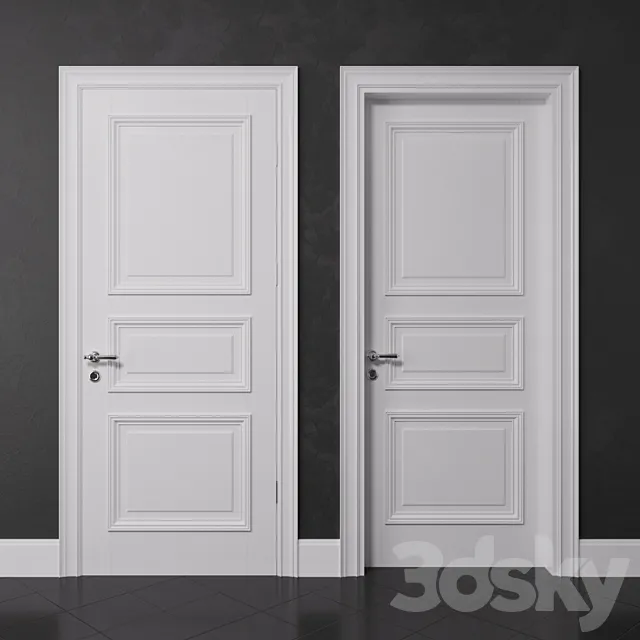 The door is interroom 3D Model