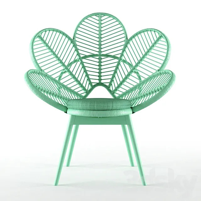 The Family Love Tree Love Chair Mint 3DModel The Family Love Tree Love Chair Mint 3DModel