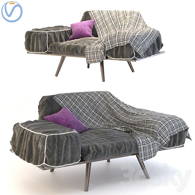 The Ger1 Sofa 3DModel The Ger1 Sofa 3DModel