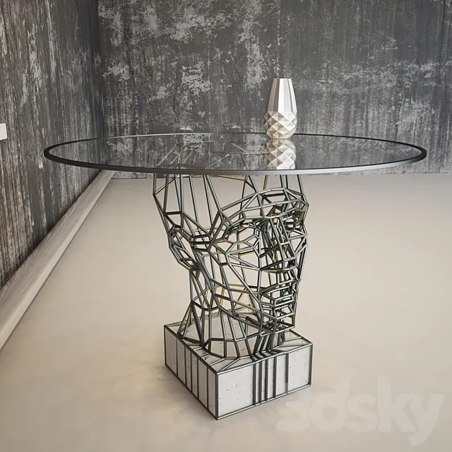 The Head Table 3D Model