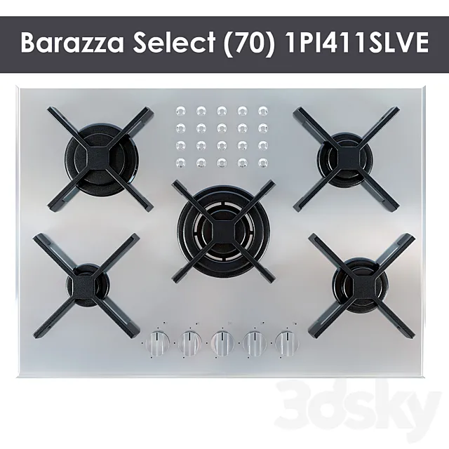 The hob Barazza Select (70) 1PI411SLVE 3DModel