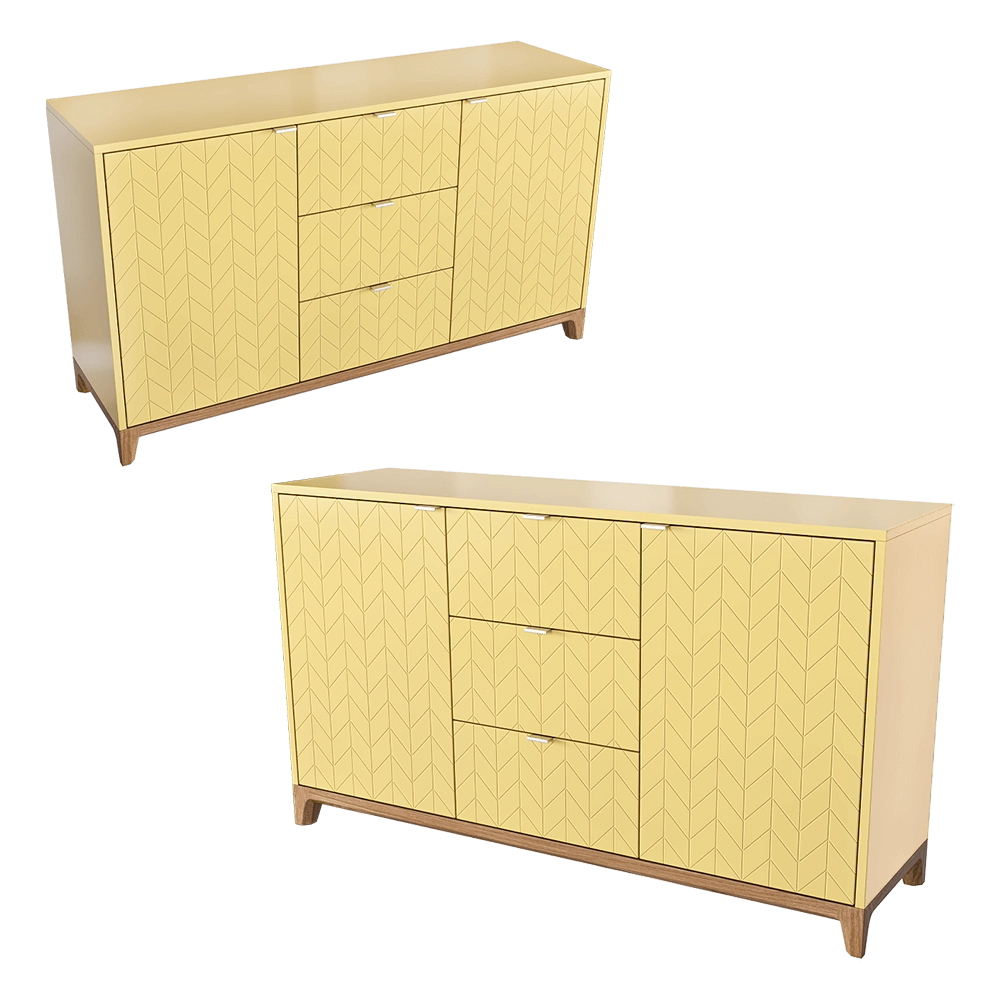 The IDEA – Chest of drawers Case 3D Model