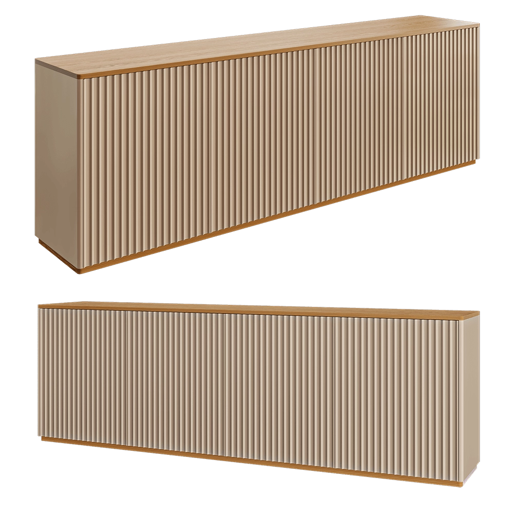 The IDEA – Chest of drawers on plinth VR12 3D Model