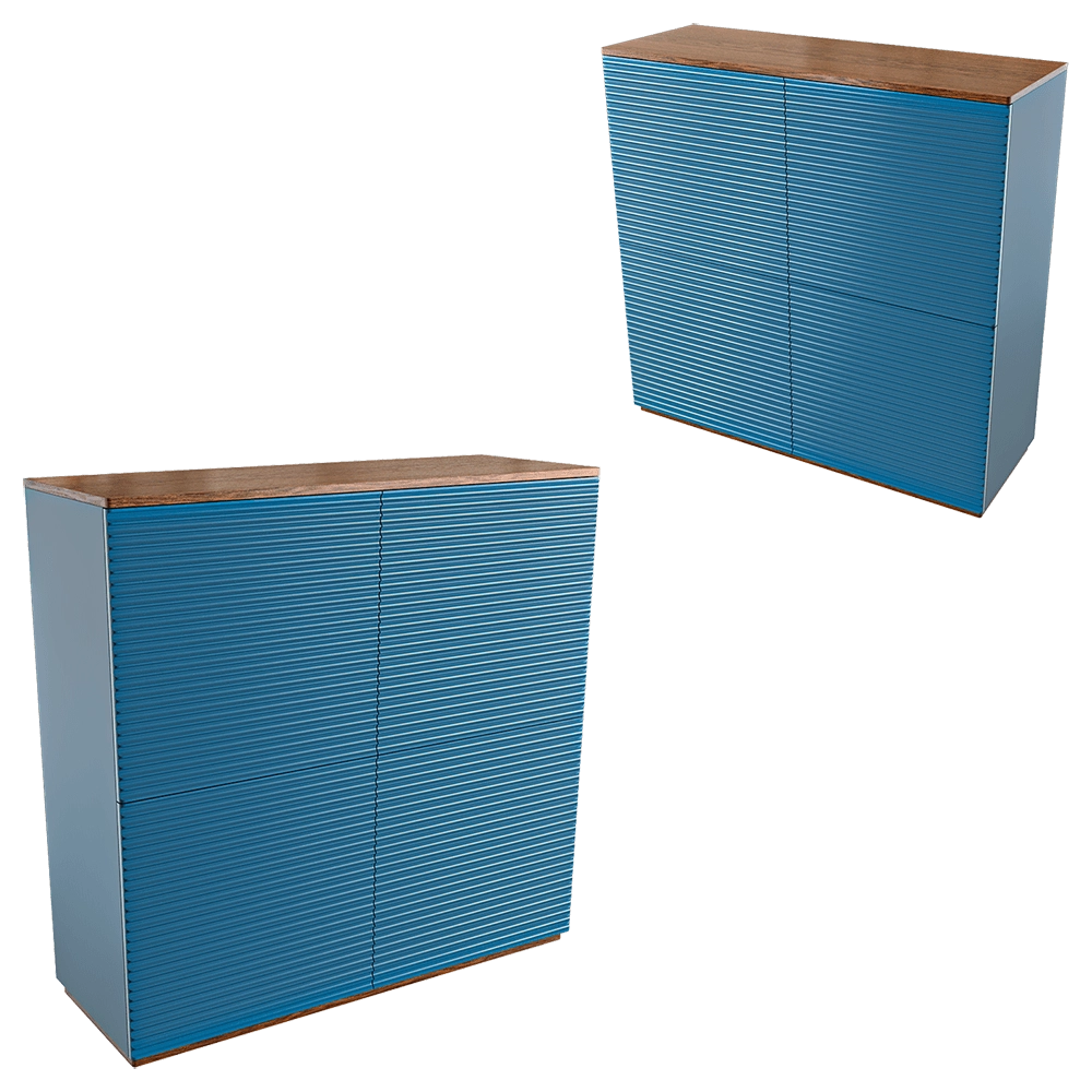 The IDEA – High chest of drawers HR8 3D Model