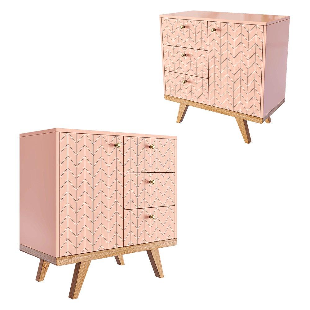 The IDEA – Mini chest of drawers THIMON 3D Model
