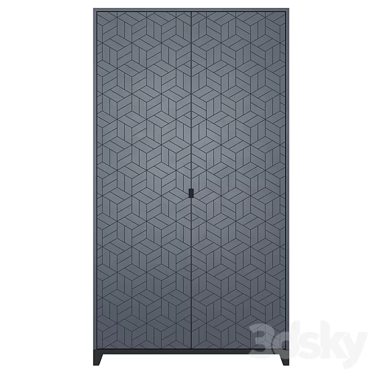 The IDEA wardrobe CS216 3D Model Free Download