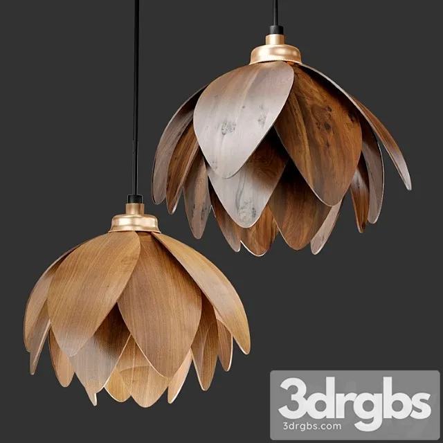 The lotus bud pendant light The lotus bud pendant light