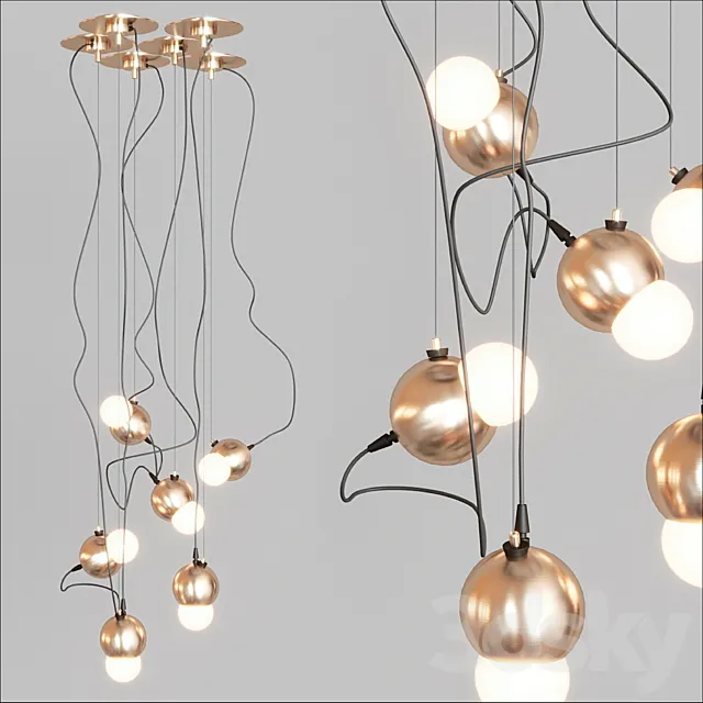 THE MAGGIE – VISO lamp 3D Model