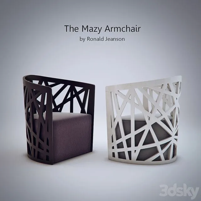 The Mazy Armchair by Ronald Jeanson 3D Model The Mazy Armchair by Ronald Jeanson 3D Model