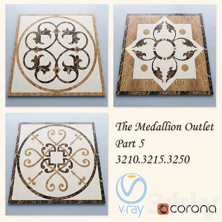 The Medallion Outlet art.3210.3215.3250 part-5 3D Model