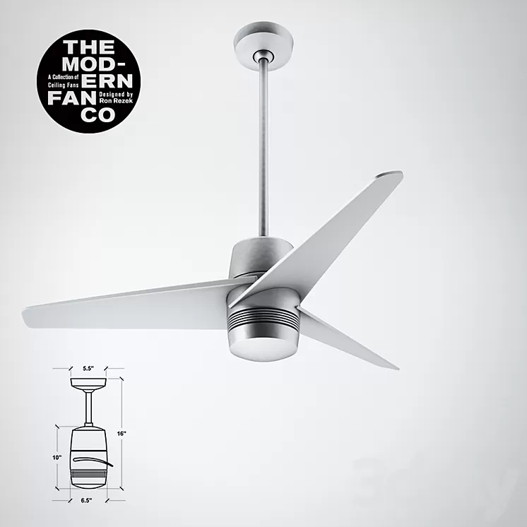The Modern Fan – Velo 3D Model
