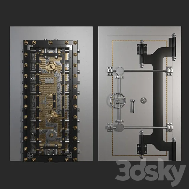 The Mosler Safe 3D Model