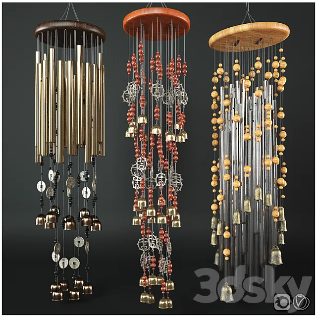 The music of wind 3D Model The music of wind 3D Model