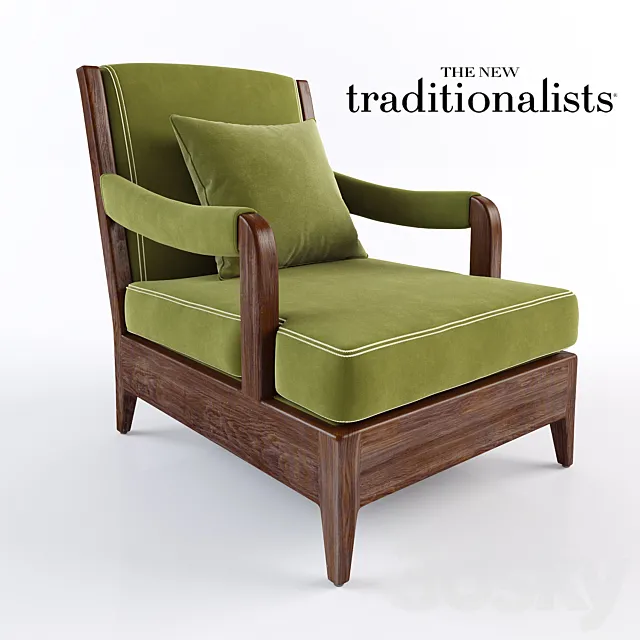 The new traditionalists – Chair No. 124.2 3D Model