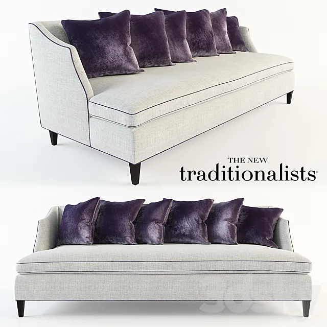 The new traditionalists – Sofa No. 224 3DModel The new traditionalists – Sofa No. 224 3DModel