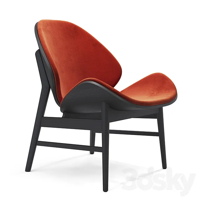 The orange chair 3D Model