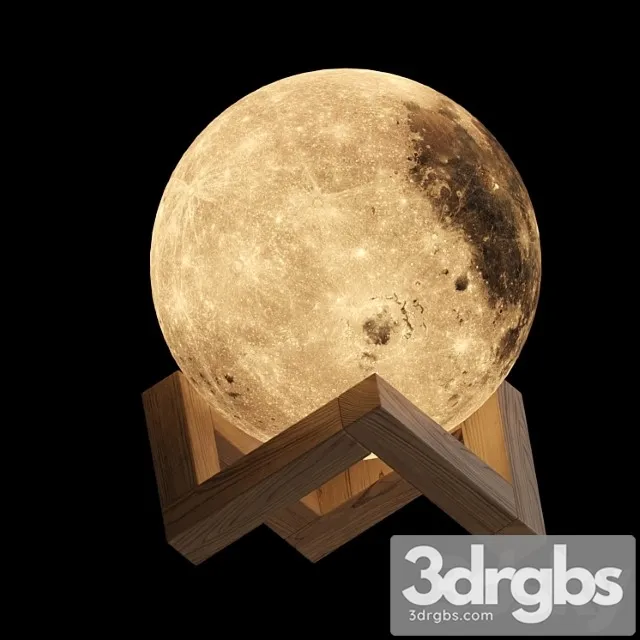 The Original Moon Lamp 3D Model Download The Original Moon Lamp 3D Model Download