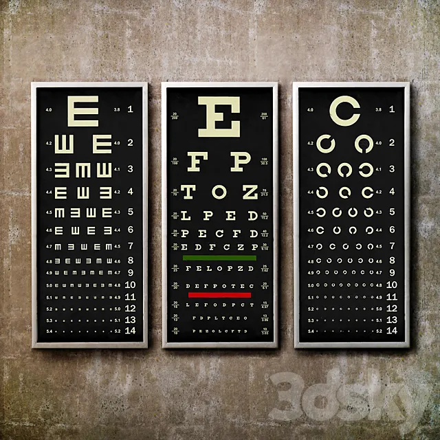 The picture in the frame. Collection 92 3DModel The picture in the frame. Collection 92 3DModel