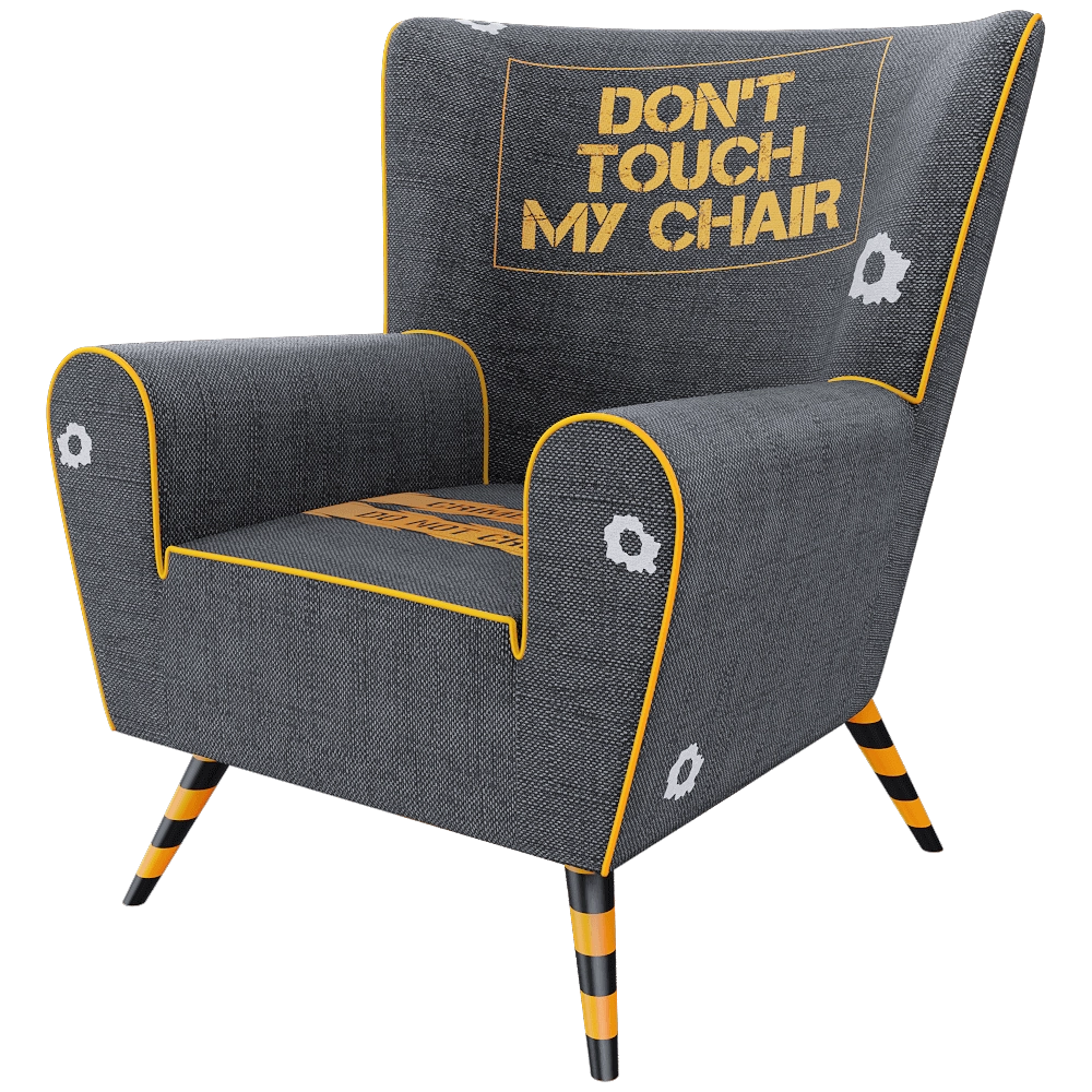 The Pop Label – Armchair Crime 3D Model The Pop Label – Armchair Crime 3D Model