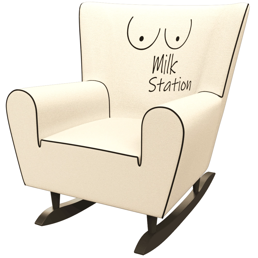 The Pop Label – Armchair Milk Station 3D Model The Pop Label – Armchair Milk Station 3D Model