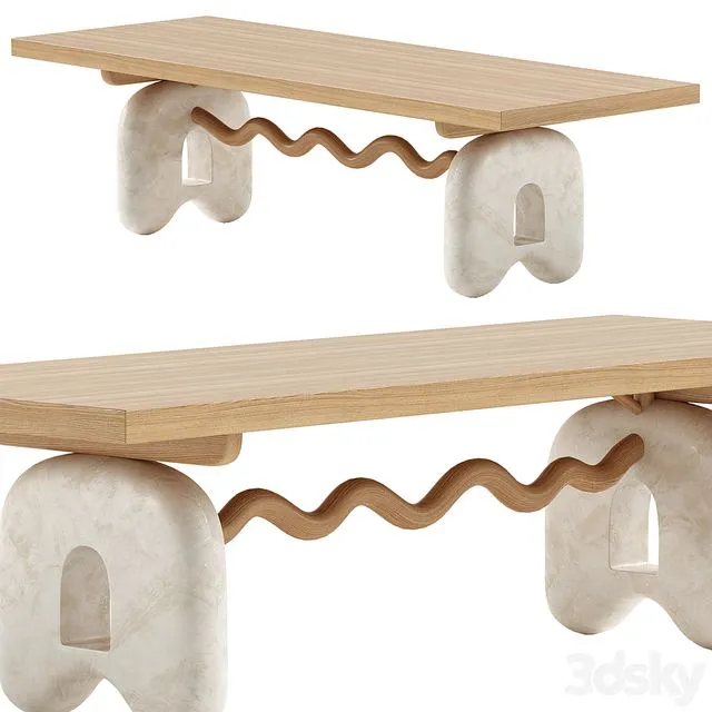 The Puerta Table 3D Model