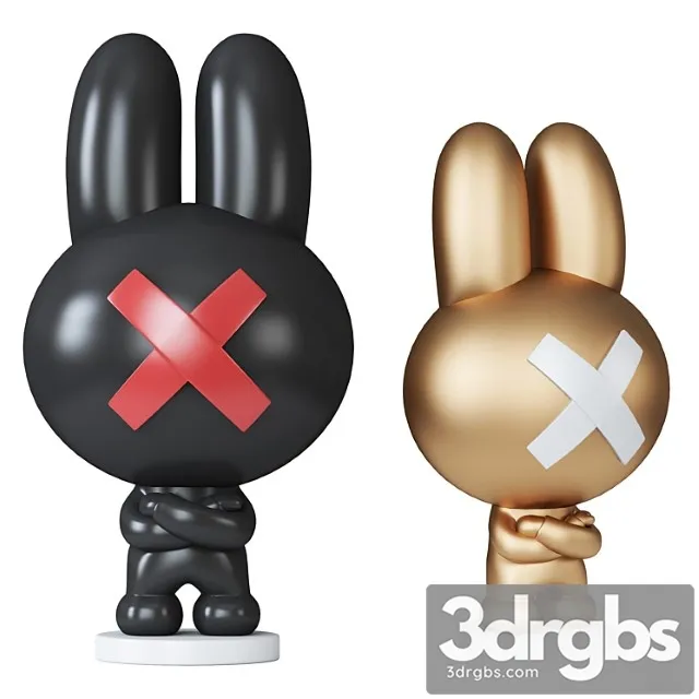 The rabbit sculpture The rabbit sculpture