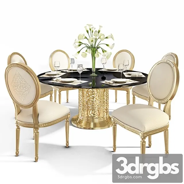 The regal sig-016-281 chair 2 3D Model Download