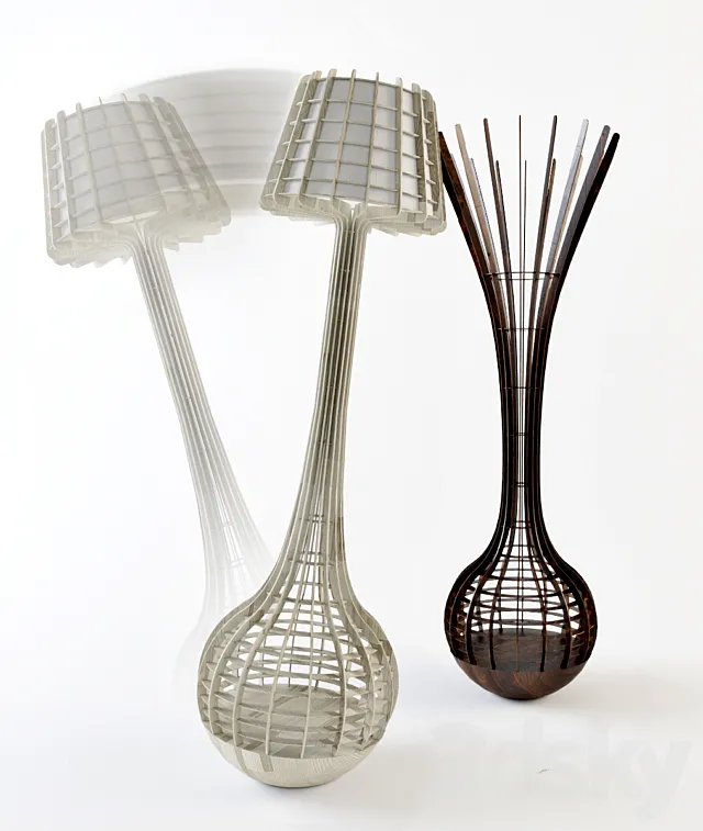 The Roly-Poly 2 Lamp 3D Model The Roly-Poly 2 Lamp 3D Model