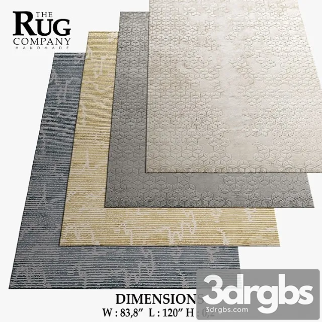The Rug Company Rugs 32 3D Model Download