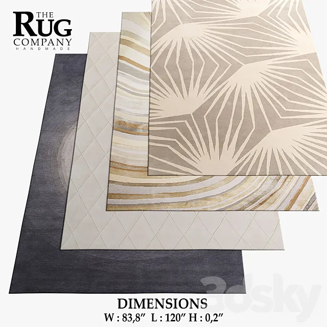 The Rug Company Rugs_37 3D Model The Rug Company Rugs_37 3D Model