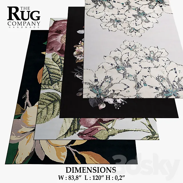The Rug Company Rugs_42 3DModel The Rug Company Rugs_42 3DModel