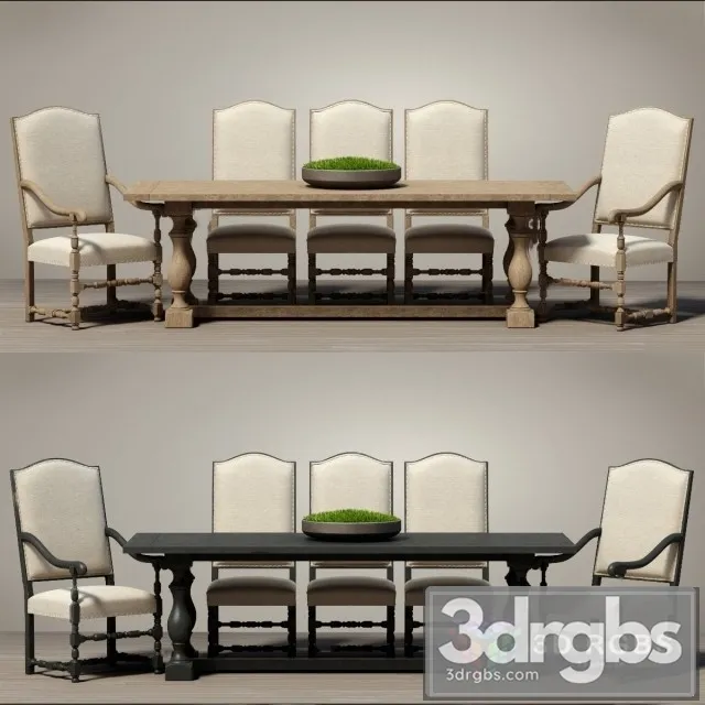 The Salvaged Wood Collection RH 3D Model Download The Salvaged Wood Collection RH 3D Model Download