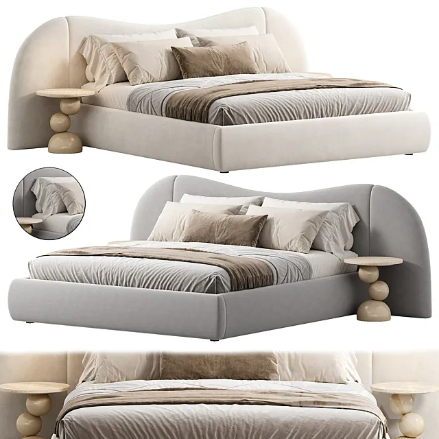 The Savannah Extended Bed 3D Model