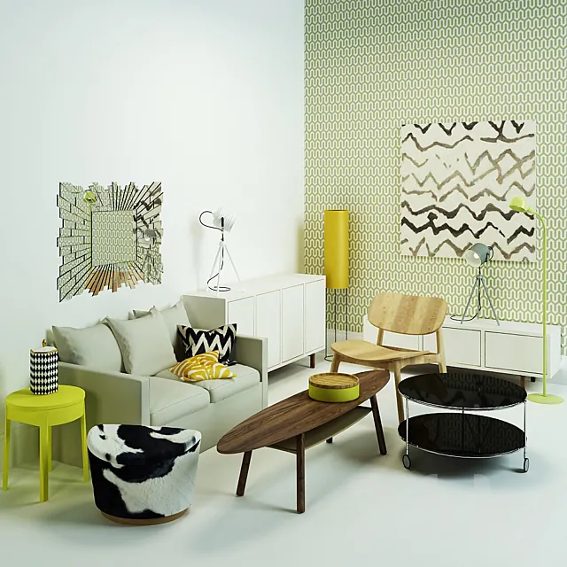 The Scandinavian Collection 3DModel The Scandinavian Collection 3DModel