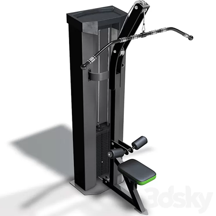 The simulator vsport X-LINE-R 3D Model