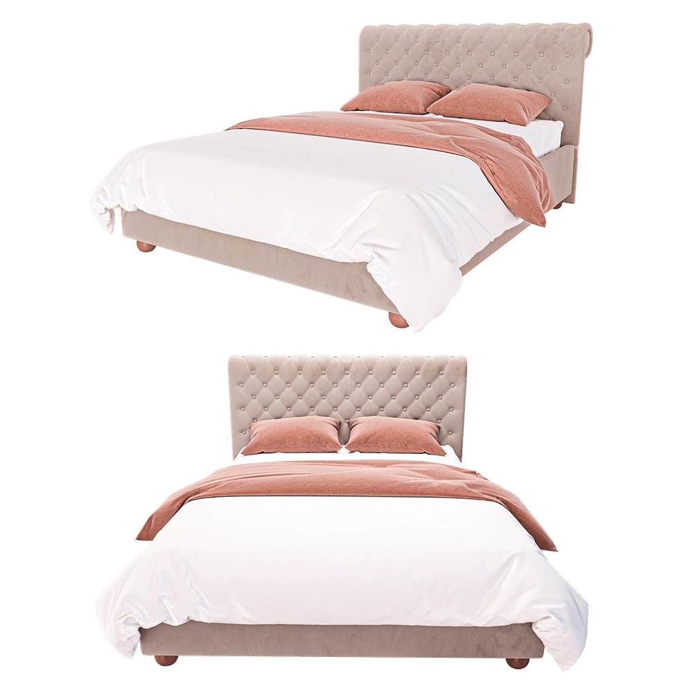 The Sleep Shop – Bed Venecia 3D Model The Sleep Shop – Bed Venecia 3D Model