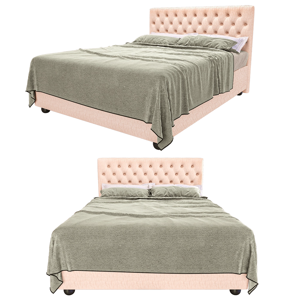 The Sleep Shop – Bed Verona 3D Model The Sleep Shop – Bed Verona 3D Model