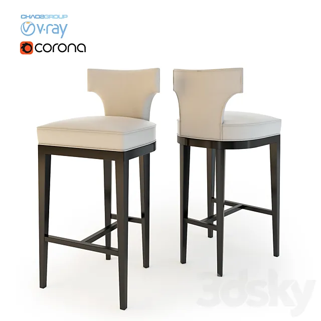 The Sofa And Chair bb bar m sha 0051 3D Model