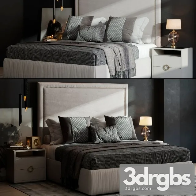 The Sofa And Chair Bedroom Set 3D Model Download