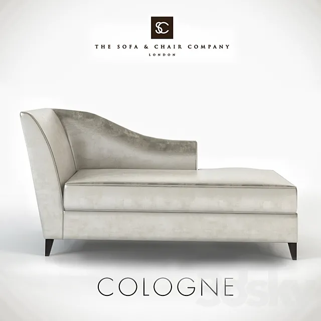 The sofa and chair Cologne 3DModel The sofa and chair Cologne 3DModel
