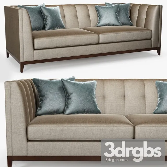 The sofa and chair company Alexander sofa 3D Model Download