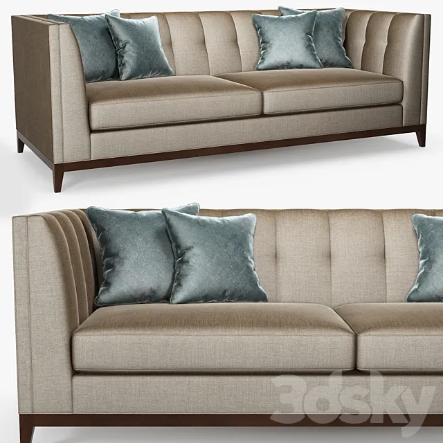 The sofa and chair company – Alexander sofa 3DModel The sofa and chair company – Alexander sofa 3DModel