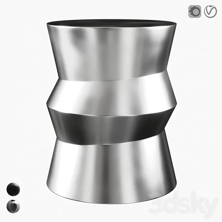 The Sofa and Chair company Deliciae coffee table 3D Model Free Download