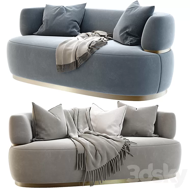 The Sofa and Chair Company Kahlo sofa 3D Model The Sofa and Chair Company Kahlo sofa 3D Model