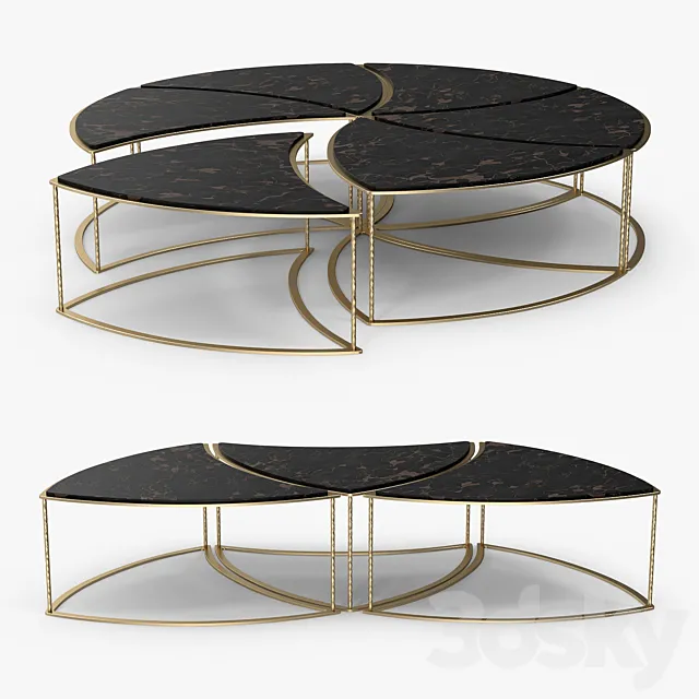 The sofa and chair company – Orion coffee and side table 3DModel The sofa and chair company – Orion coffee and side table 3DModel