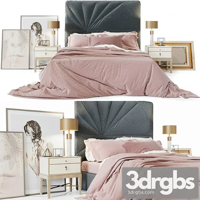 The sofa and chair company – sc bedroom furniture 2 3D Model Download