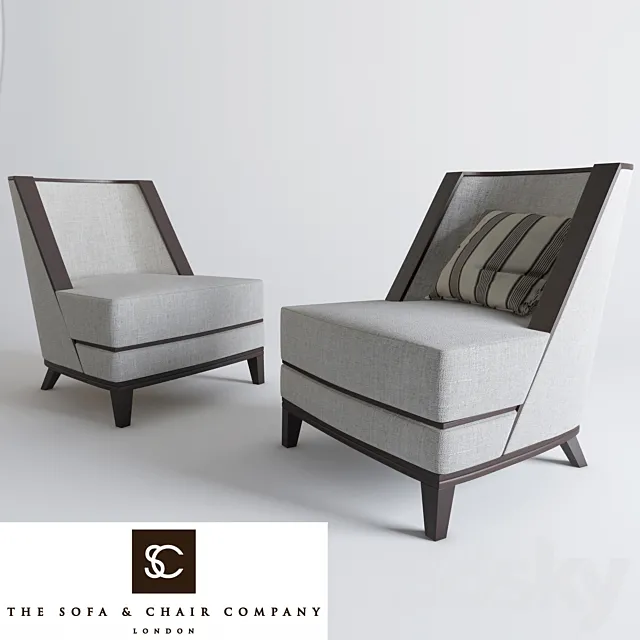 The Sofa and Chair company Sloane 3DModel